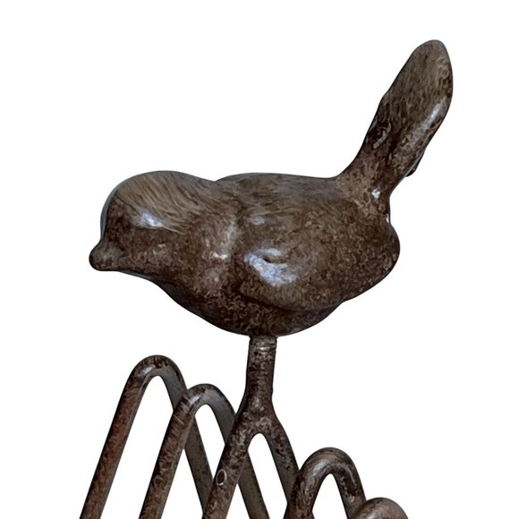 Terri Conrad Vintage Rock Art Set Rustic Metal Stand Butter Yellow Red Artsy - Picture 9 of 16